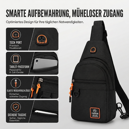 🎒 50% RABATT! 💼 Wasserdichte Umhängetasche mit mehreren Fächern – Vers – duchro