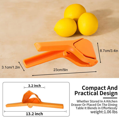 Citrus Squeezer |Zinc Alloy or PP – Handheld Juicer for Lemons, Limes & Oranges 🍋