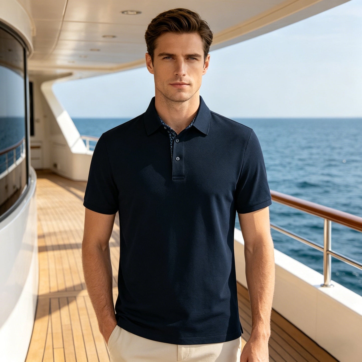 🔥49% rabatt på erbjudandet👕 Herr 3-pack pikétröjor