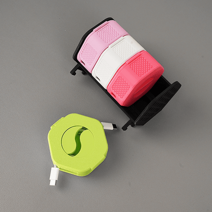🔌3D Printed Portable Desktop Cable Organizer - Data Cable Storage