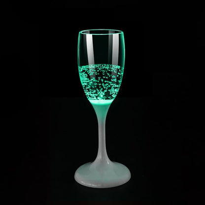 LED Light Up Cups Wine Champagne Glass