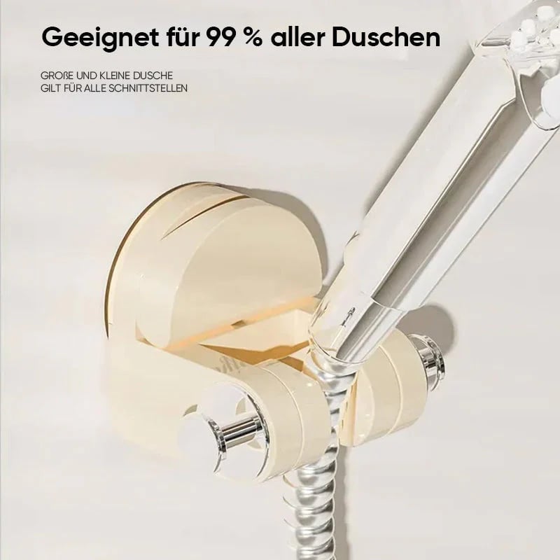 Duschställ i ett stycke med sugkopp