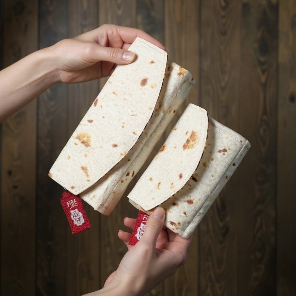 🔥Burrito-plånboken – Din allt-i-ett-stil och förvaringsväska! 🌯✨