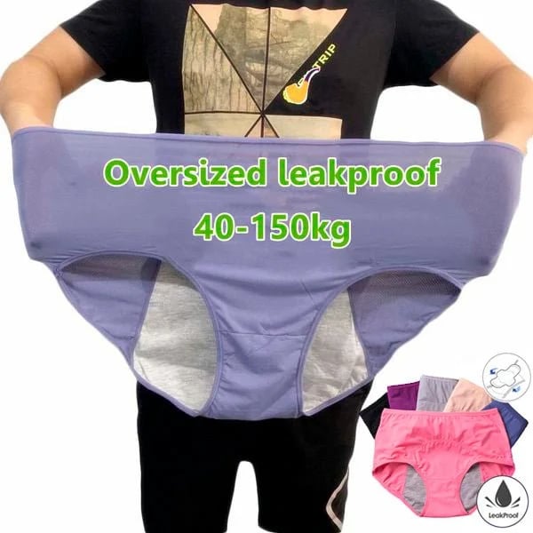 ⏳Sista dagen - Köp 1 få 3-paket!!🔥2026 Bästsäljande🏆LunaBloom™ Läckagesäker trosa med hög midja✨Mjuka, ultrastretchiga och diskret skyddande 🍃