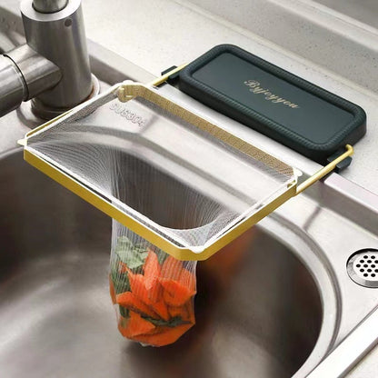 Kitchen Residue Filter Screen Holder(🔥Includes 50 nets)