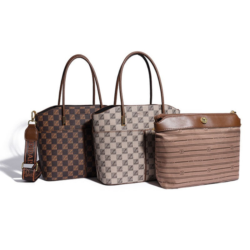 🌹Gift for Women🎁Versatile Printed Crossbody Tote Bag Set-3% rabattkod: NOR3