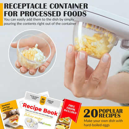 3 Slice Modes Egg Cutter