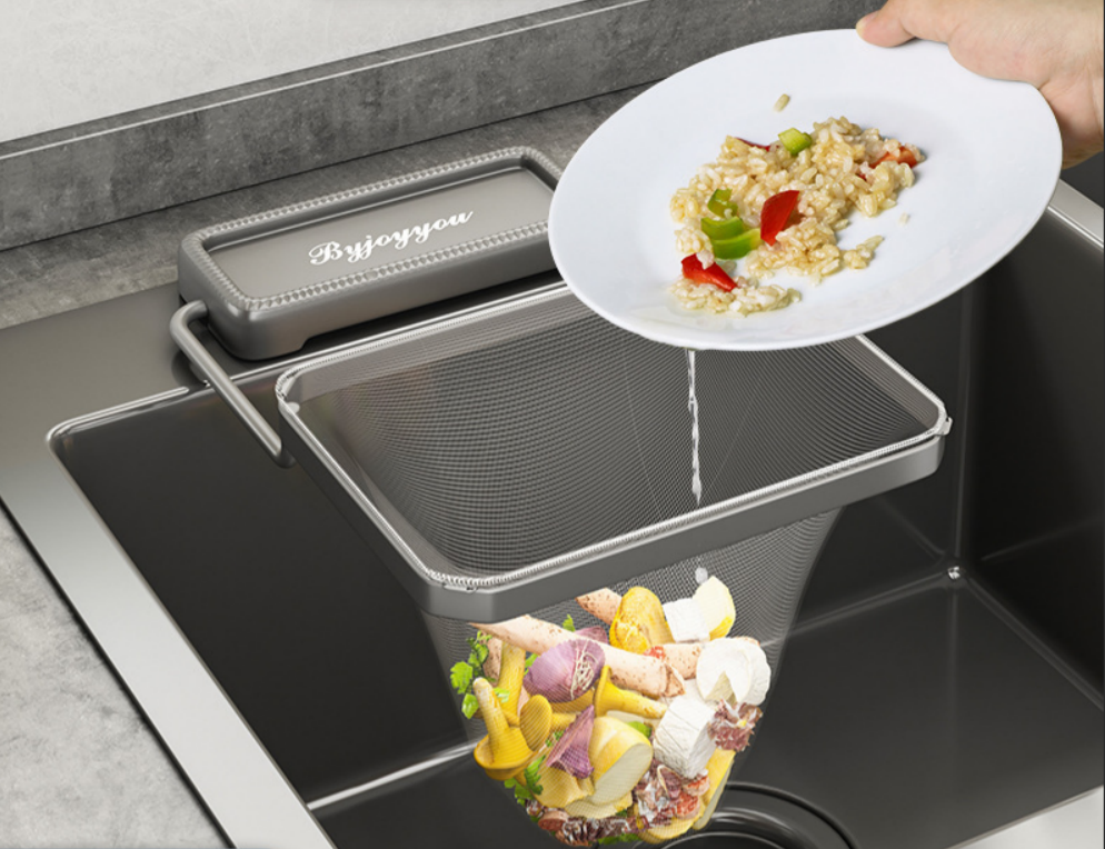 Kitchen Residue Filter Screen Holder(🔥Includes 50 nets)