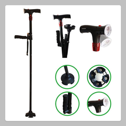 Larm-LED-Doppelhandgriff-Seniorenstock