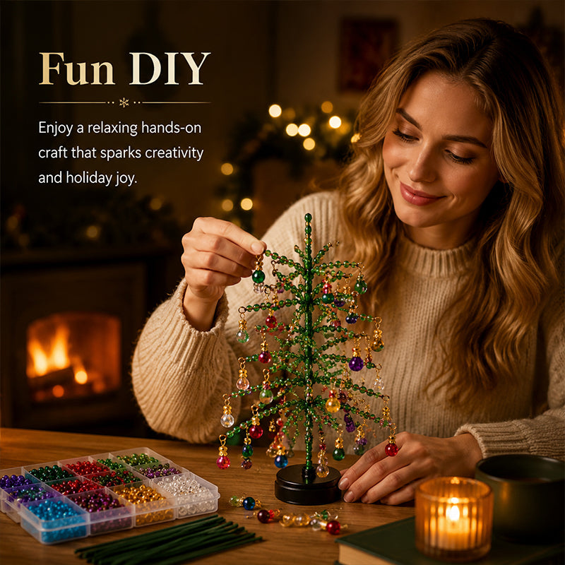 🎄DIY-pärlset för julgran – 🎅Skapa din egen glittrande juldekoration✨3% rabattkod: NOR3