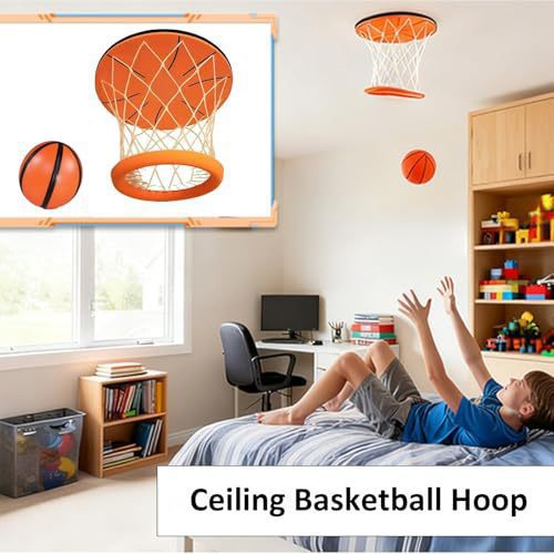 🔥 Hanging Indoor Basketball Hoop