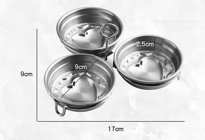 🎁🔥 HET REA – 50% RABATT! 🥚 Äggkokare i 304 rostfritt stål – Livsmedelsklassad, stadig och lätt att lossa design ✨🍳