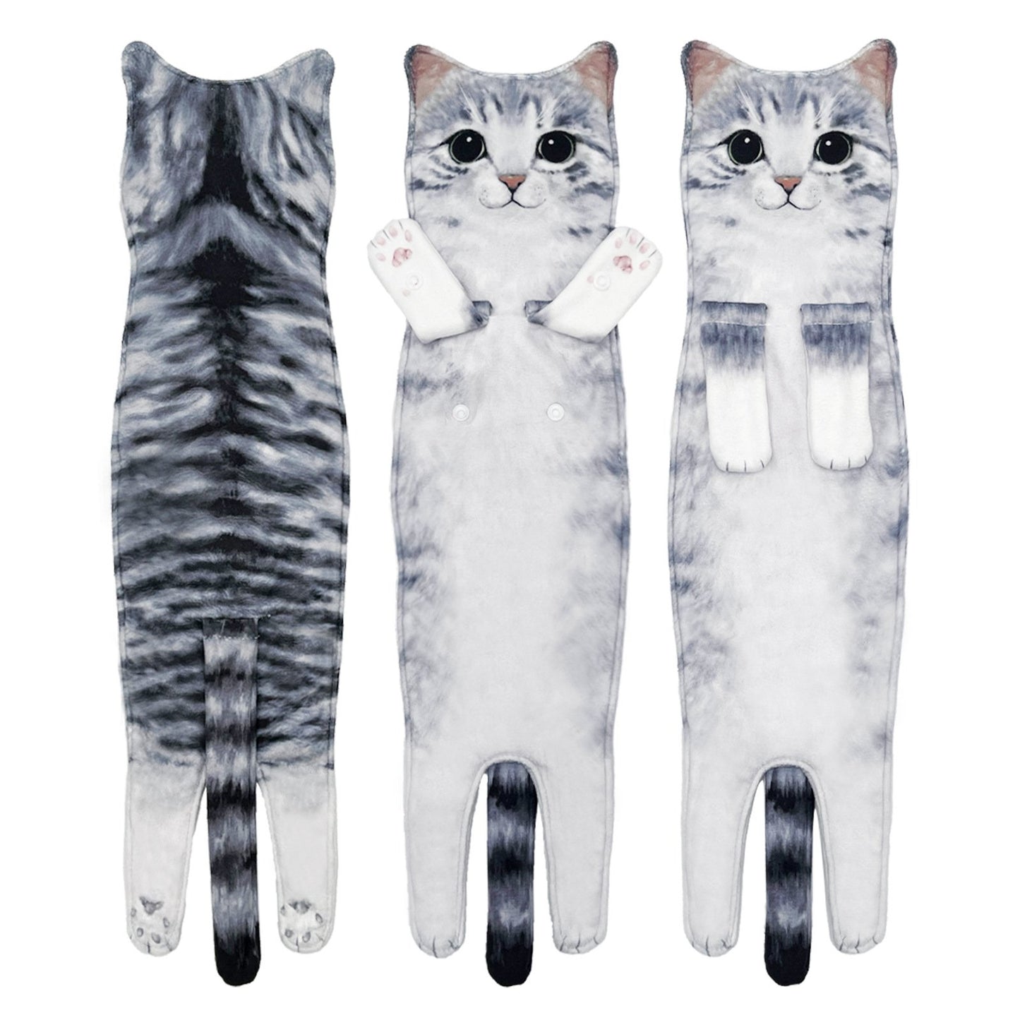 🎁  Funny Cat Hand Towels