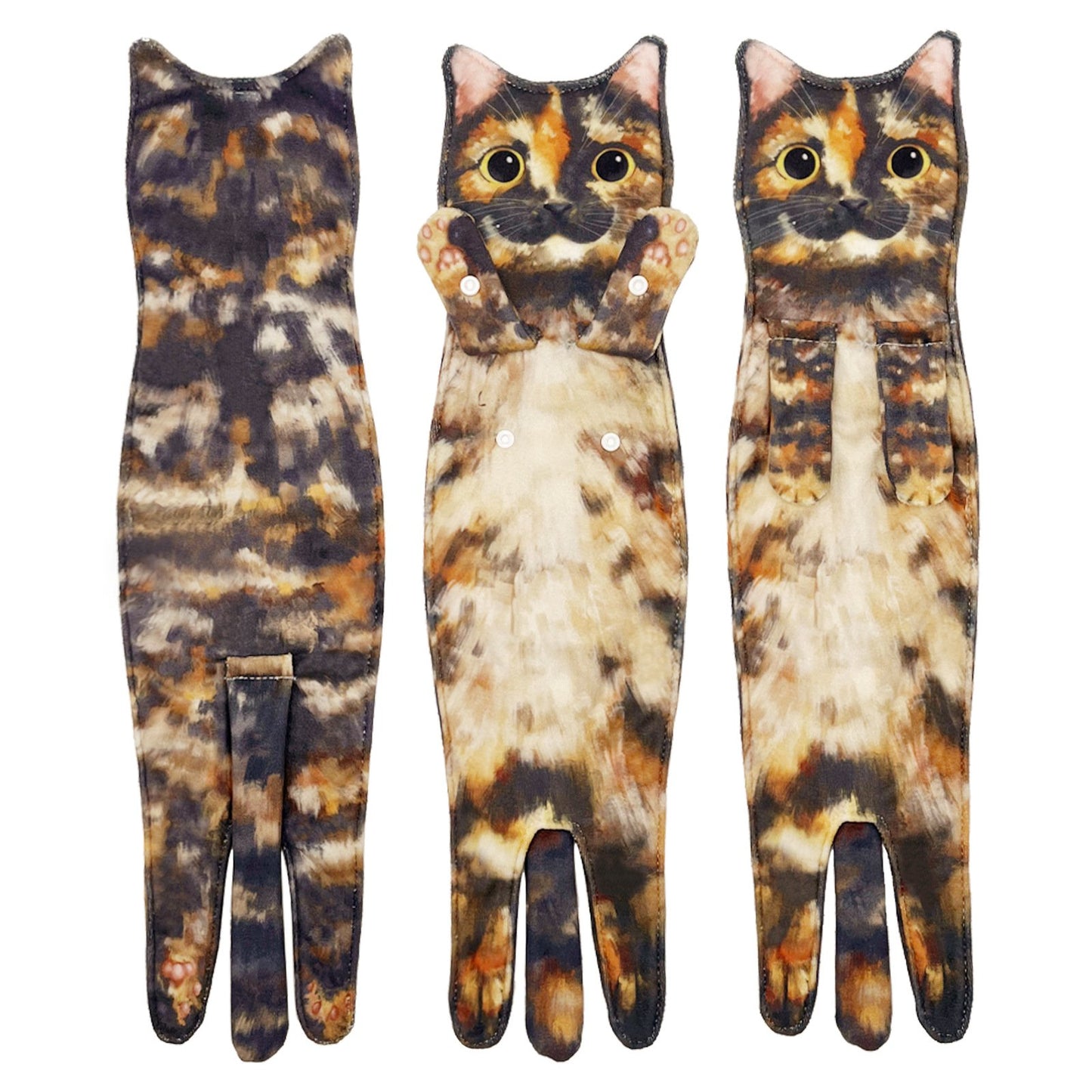 🎁  Funny Cat Hand Towels