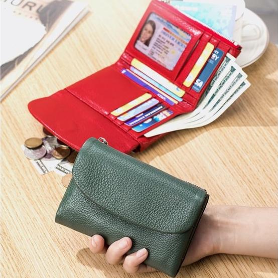 ⏰⏰Unisex Pebble Leather Wallet🔥