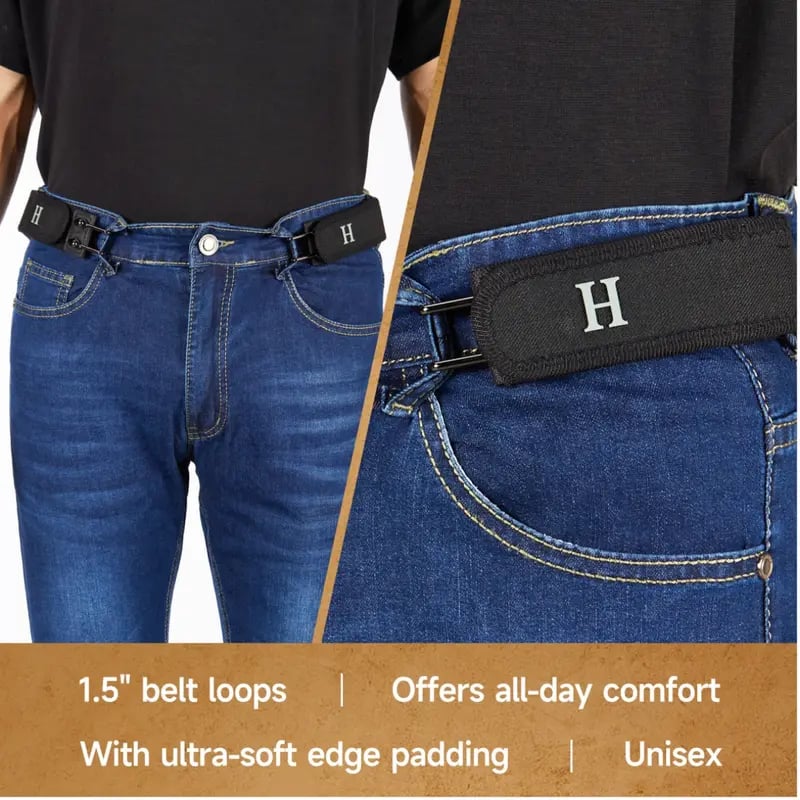 🔥Tactical Metal Hook Elastic Belt