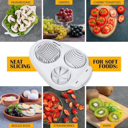 3 Slice Modes Egg Cutter