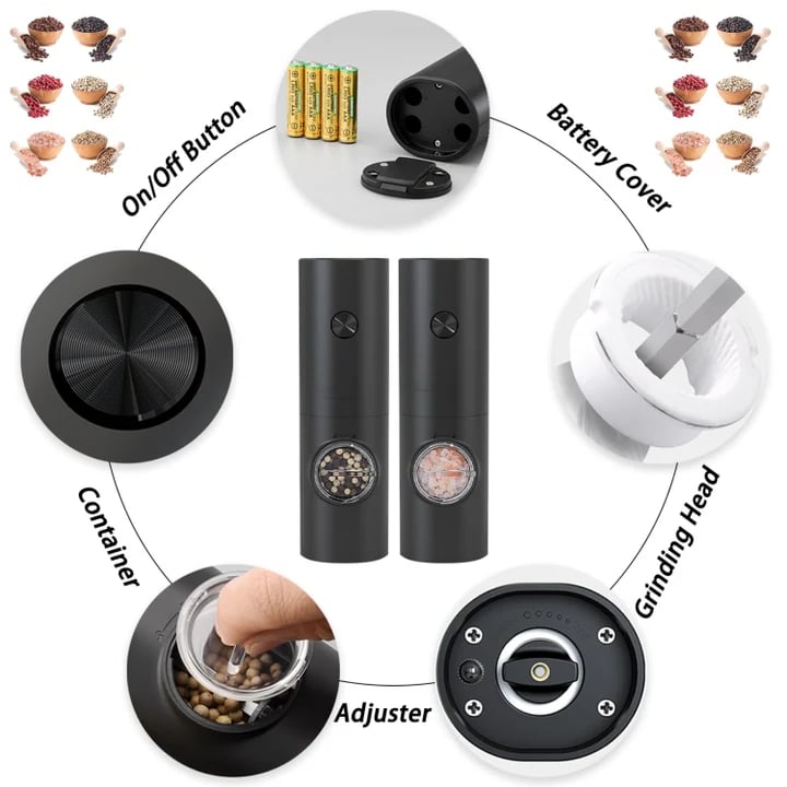 🌲Electric Grinder Set