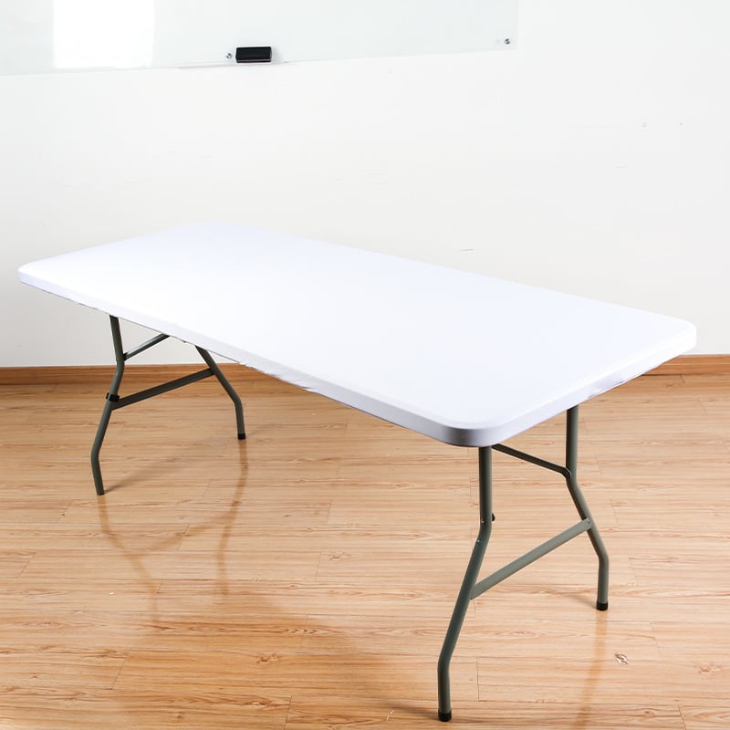 Dukset i elastiskt tyg, lämpligt för bord på 120 cm, 180 cm och 240 cm