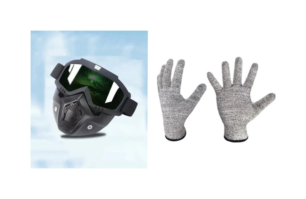 🛠️ Svetshjälm för svetsning & skärning – ansikts- och ögonskydd med bekväm design 🔥