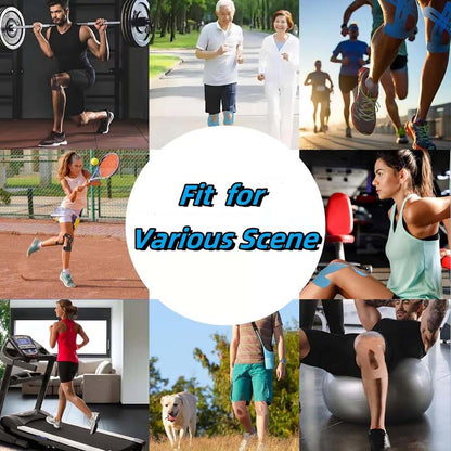 Knäskydd för sport | Andningsbara och vattentäta förskurna tejper]