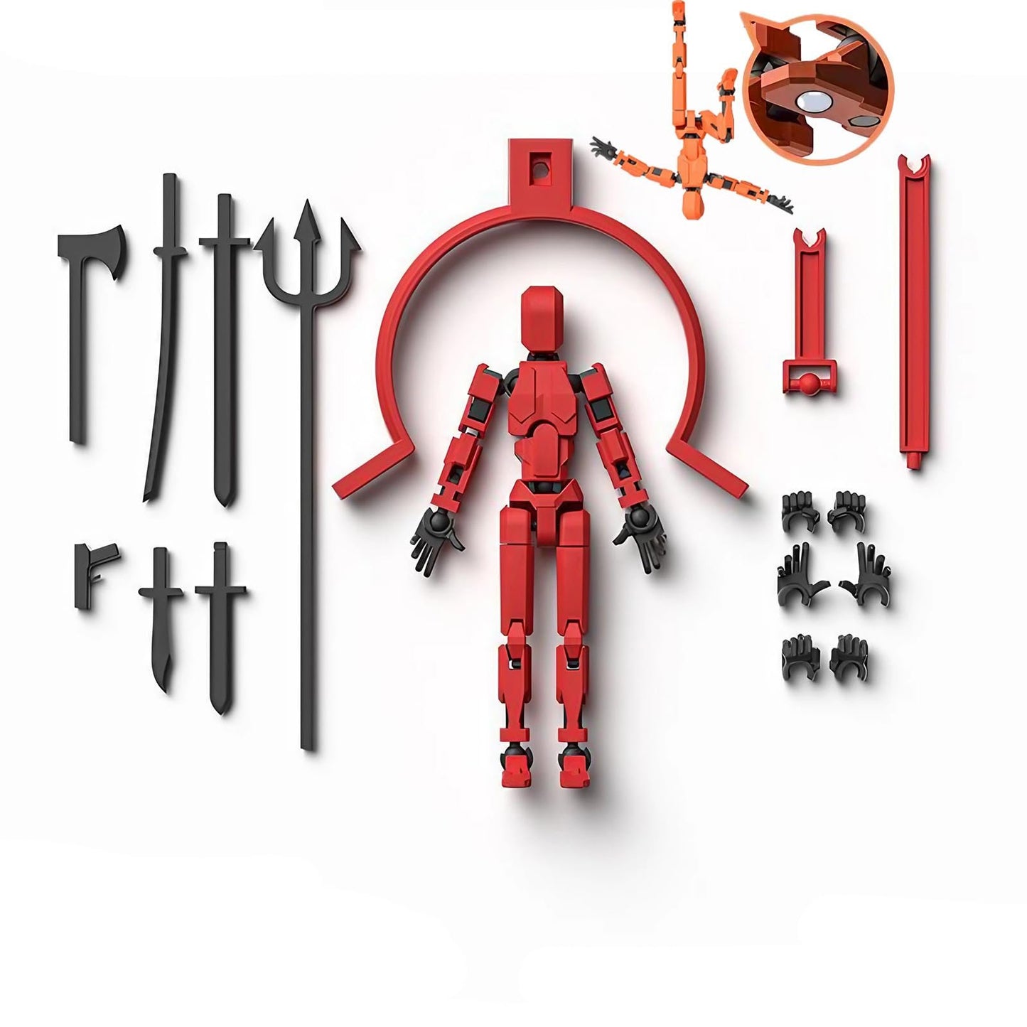 🔥Magnetiskt actionfigurset