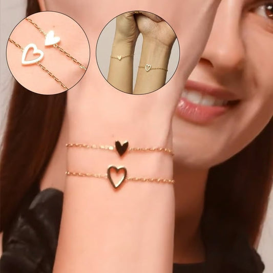 Adjustable Love Friendship Two Bracelet Pack
