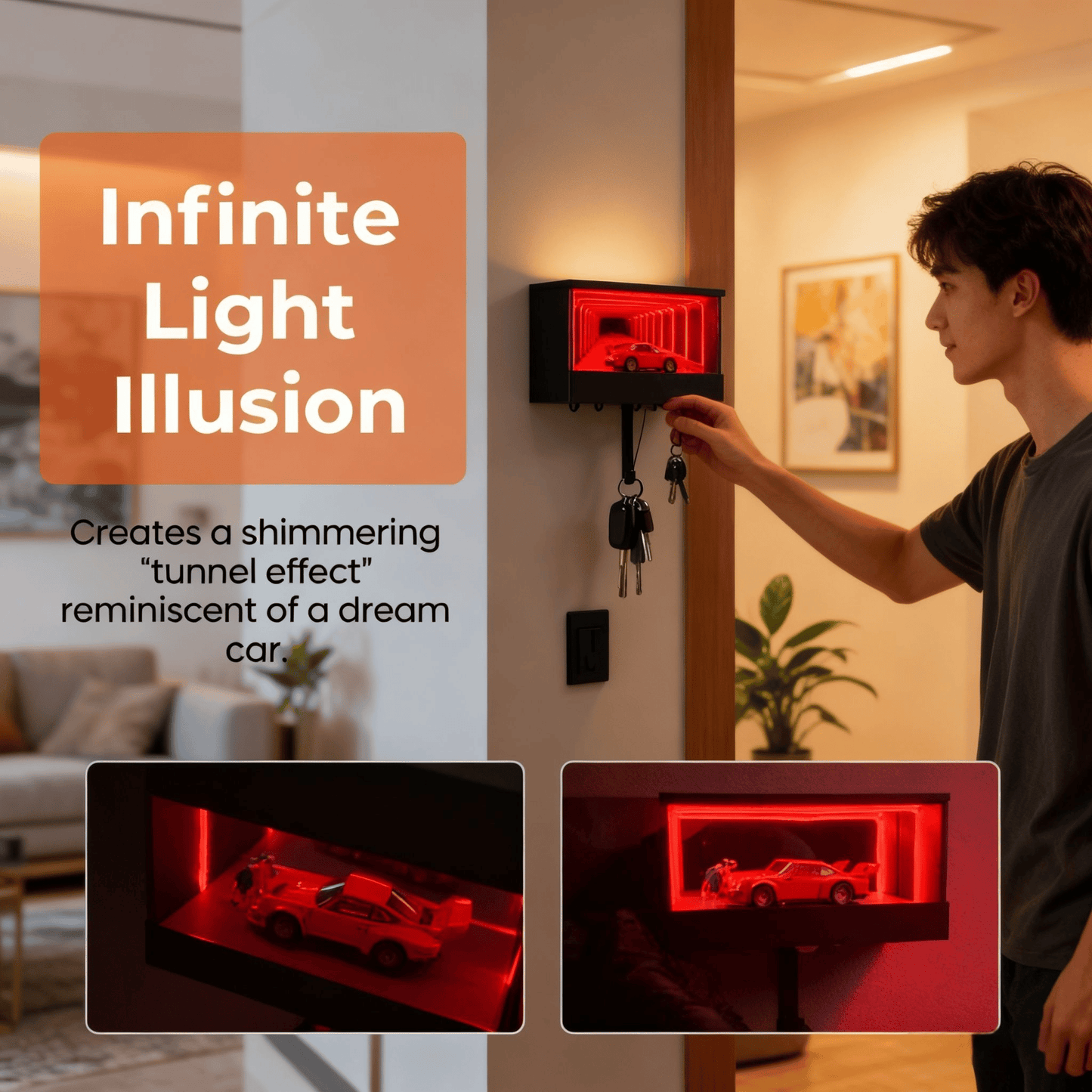 Den perfekta julklappen🎅 Infinity Garage Nyckelring