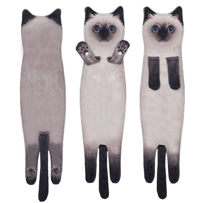🎁  Funny Cat Hand Towels