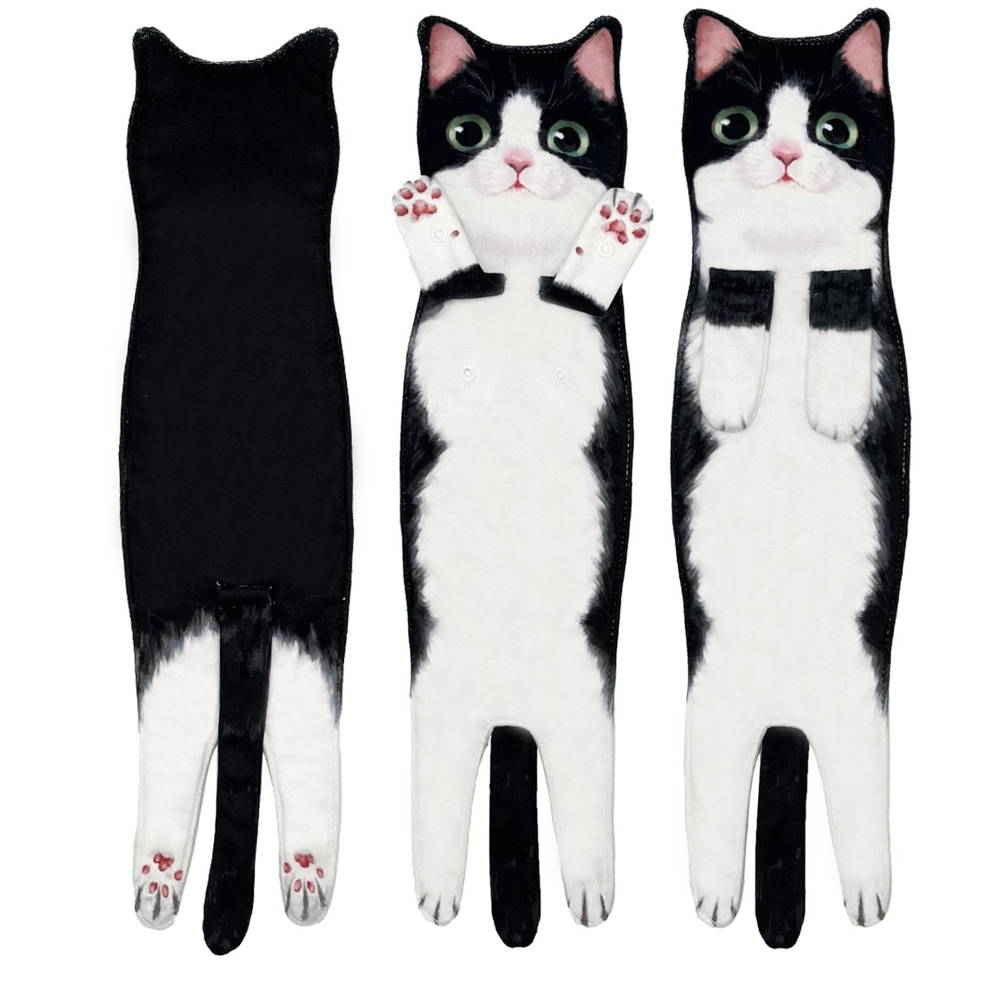 🎁  Funny Cat Hand Towels