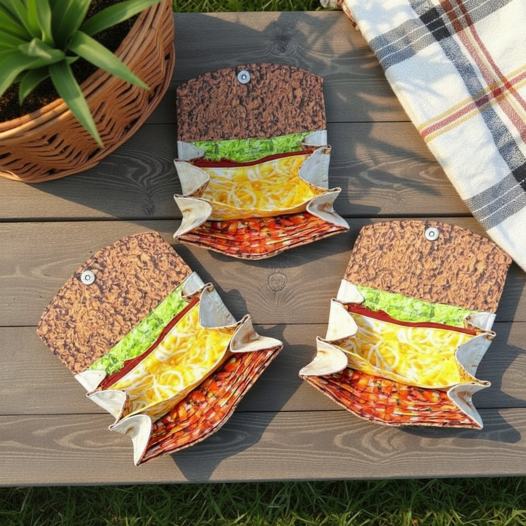 🔥Burrito-plånboken – Din allt-i-ett-stil och förvaringsväska! 🌯✨