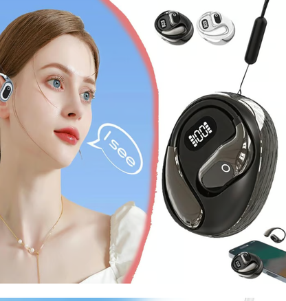MS190 Translation Earbuds, Supports Real-Time Translation in 156 Languages With APP, Bluetooth 5.3 Earphones