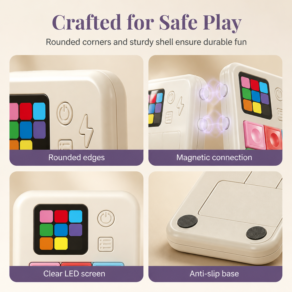 📢📢 40 % RABATT✨Elektroniskt glidpusselspel – interaktiv hjärngymnastik med skärmutmaningar för barn✨Fri frakt✨