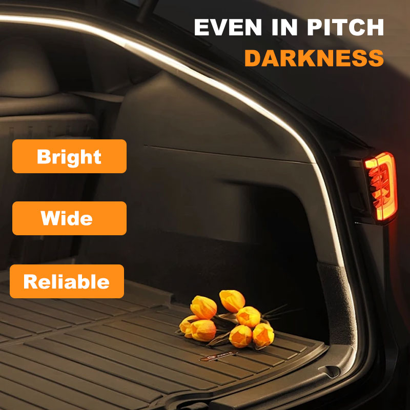 Automatisk sensor baklucka ljusremsa