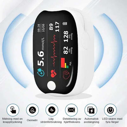Fingerklämma Oximeter
