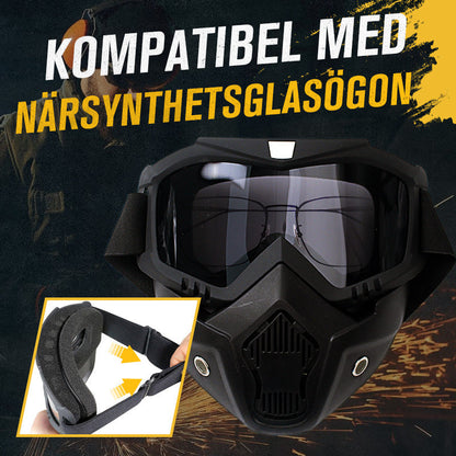 🛠️ Svetshjälm för svetsning & skärning – ansikts- och ögonskydd med bekväm design 🔥