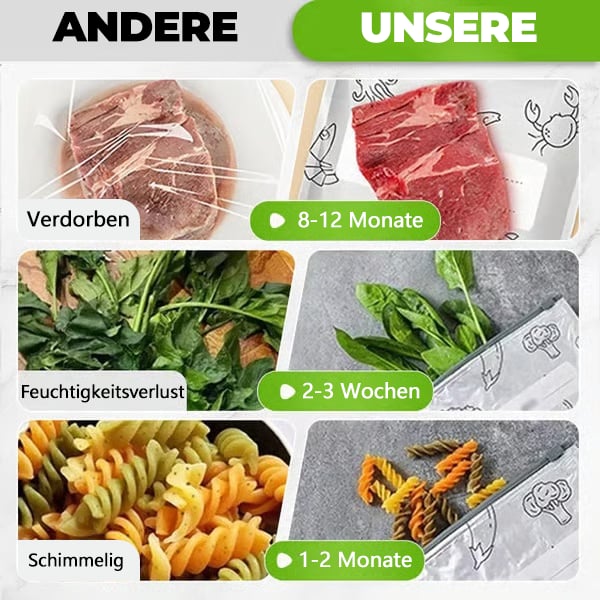 ✨ Återanvändbara, återförslutningsbara förvaringspåsar av aluminiumfolie 🌱