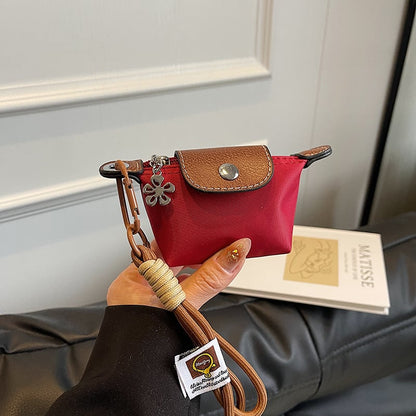 👛 Women's Mini Wallet - Detachable Wrist Strap