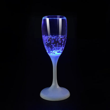 LED Light Up Cups Wine Champagne Glass