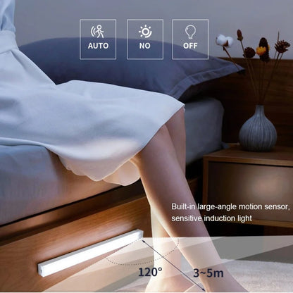 🔥 SISTA DAGEN REA 49% RABATT - 💡 Smarta Magnetiska Uppladdningsbara LED-Lampor med Sensor, Utan Stötar