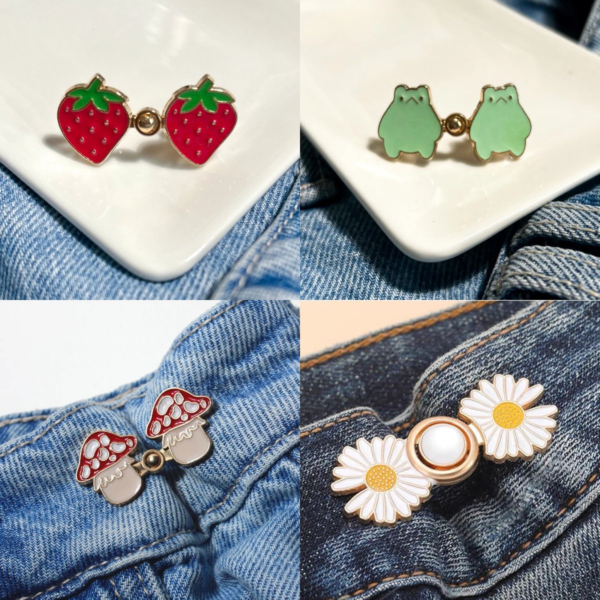 Cute Waist Buttons🐸