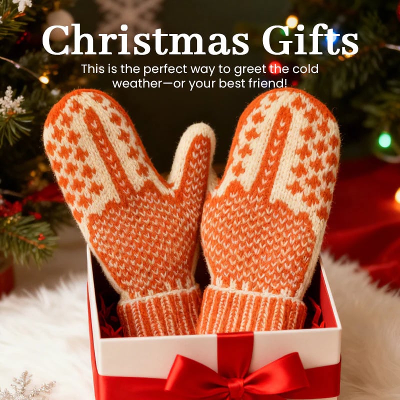 🖕The "Naughty List" Mittens | Comfort & Hidden Personality