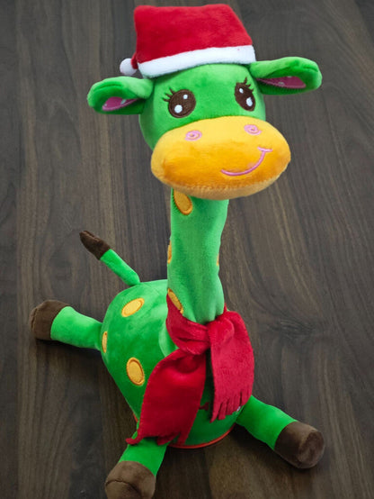 🎉 Den bästsäljande musikaliska giraffleksaken – sjunger, dansar och upprepar vad du säger! 🦒🎵🗣️