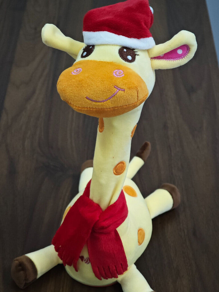 🎉 Den bästsäljande musikaliska giraffleksaken – sjunger, dansar och upprepar vad du säger! 🦒🎵🗣️