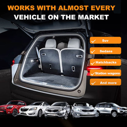 Automatisk sensor baklucka ljusremsa