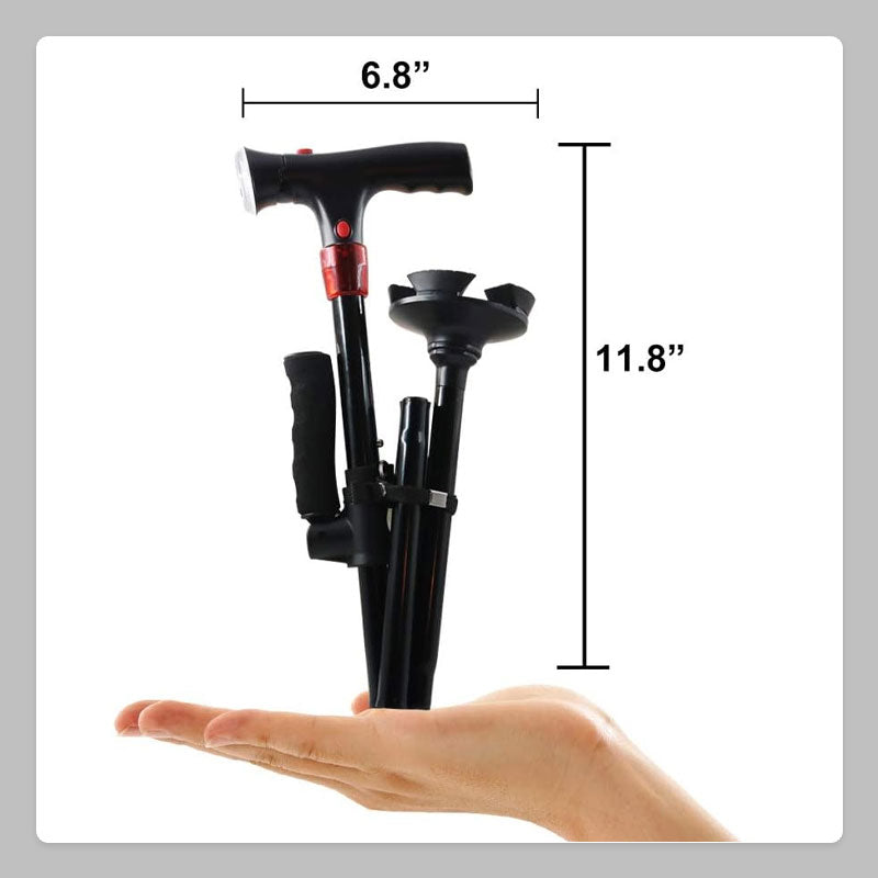 Larm-LED-Doppelhandgriff-Seniorenstock