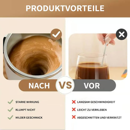 ✨Självomrörande kaffemugg med intelligent temperaturmätning ☕Perfekt present till finsmakare🎁