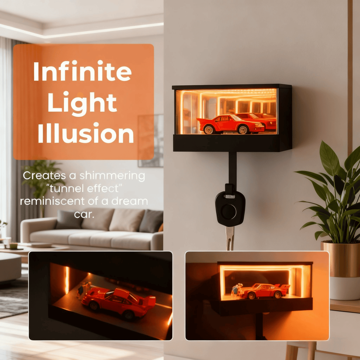 Den perfekta julklappen🎅 Infinity Garage Nyckelring