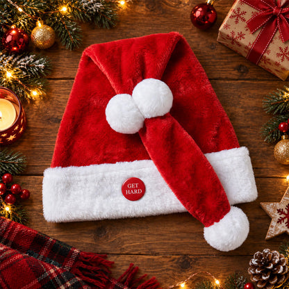 🎅 Rolig rörlig tomteluva – Animerad julfesthatt – lavioxen