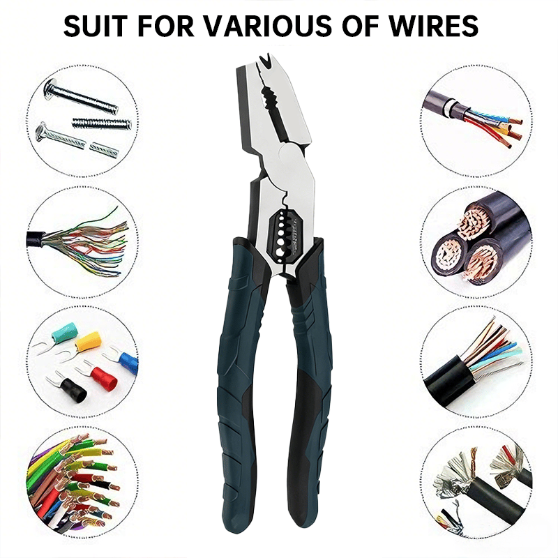 Industrial-Grade Multi-Function Cutting Pliers